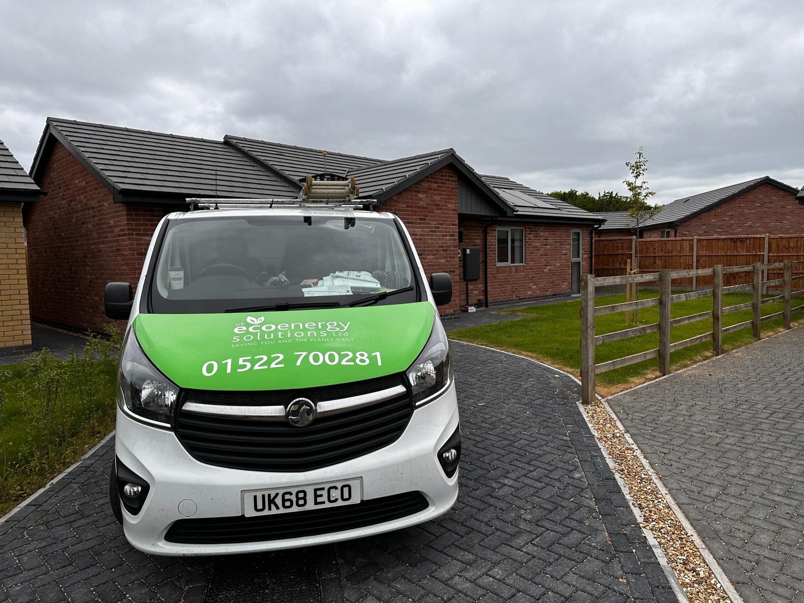 ecobus UK Eco Energy team delivering fast air conditioning installation