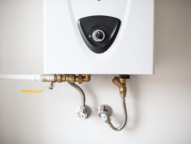 The image of oil boiler 