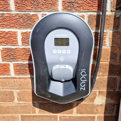 EV car charger installation for residential property in East Midlands