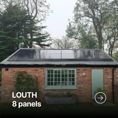 Solar panel system fitted in Louth, Lincolnshire