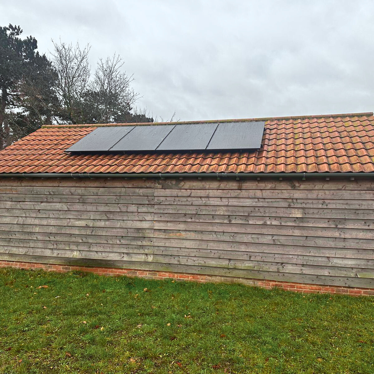 UK Eco Energy Solutions garage and carport solar panel installation